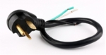 美國電源線 (UL 電源線) NEMA 6-50P，50A重型插頭，美國UL，加拿大cUL認證安規標準AC電源連接線